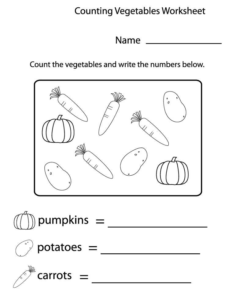 free educational worksheets counting