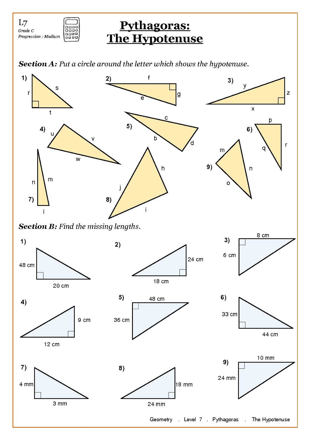 primary 4 maths worksheets geometry
