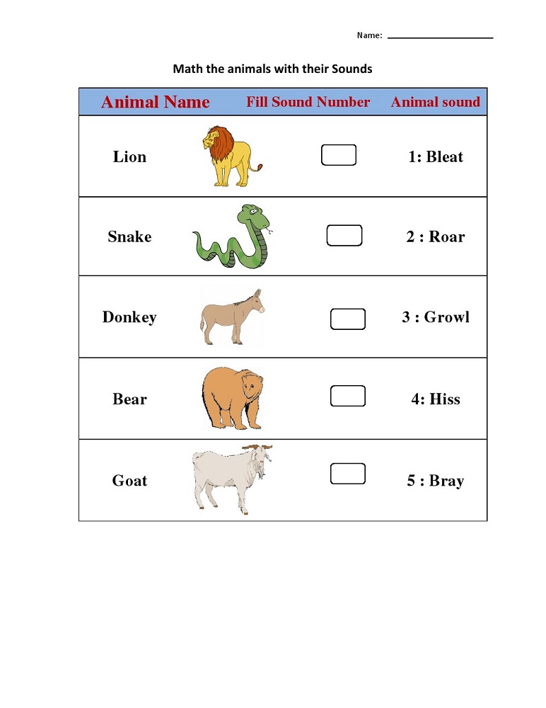 children's activity sheets to print animal