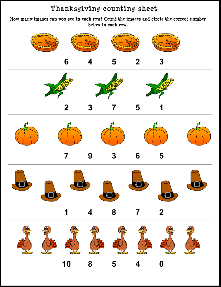 free printable basic math worksheets counting