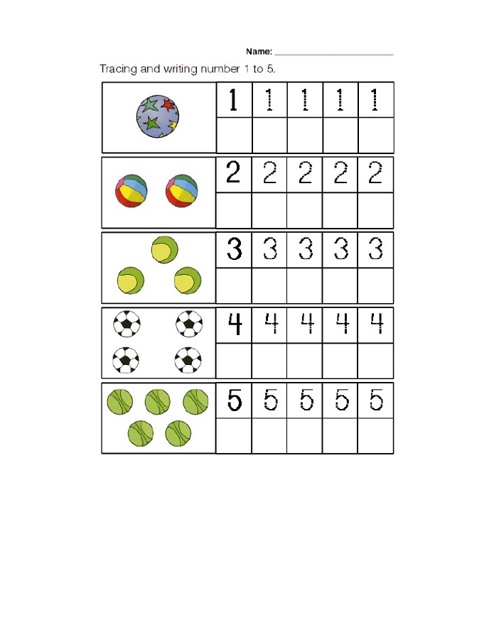 maths online worksheets trace