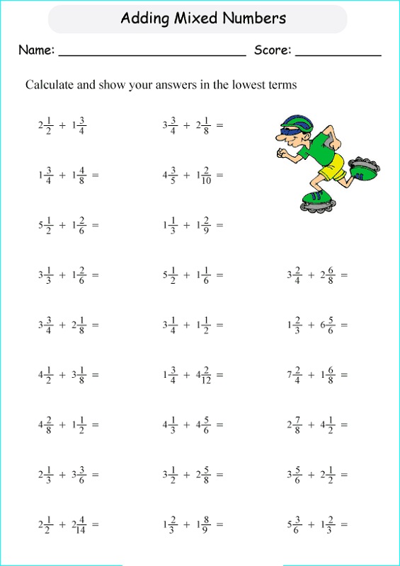 maths worksheets year 5 free online addition