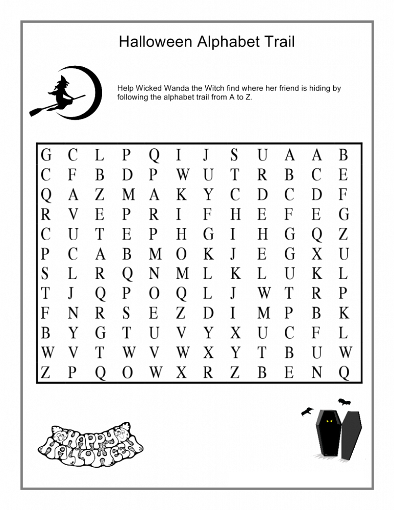 Head Start Worksheets Halloween