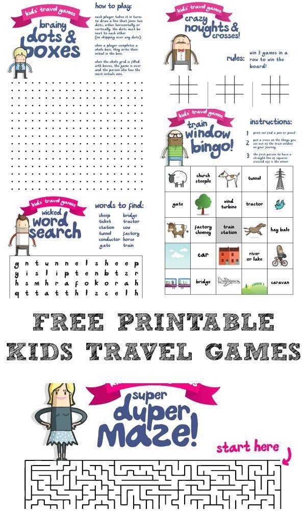 Pencil and Paper Games for Kids Free