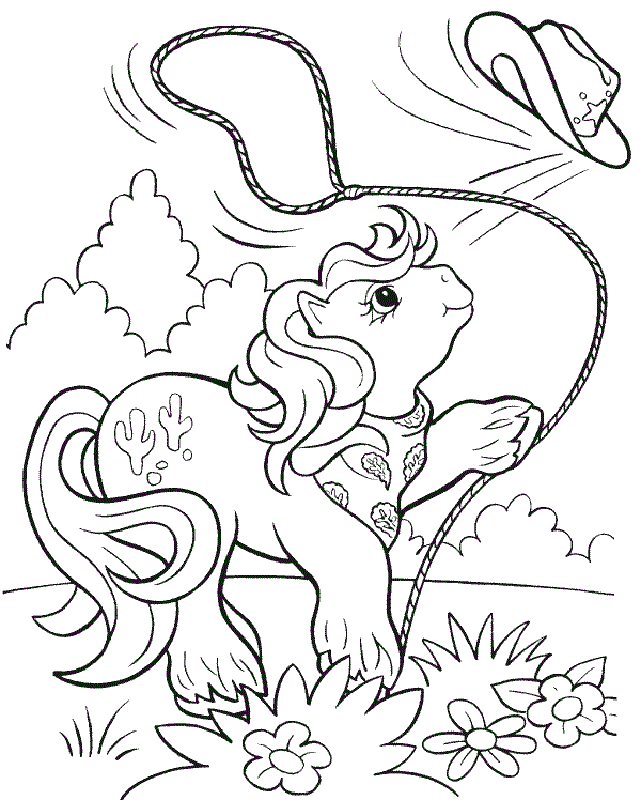 My little pony coloring pages for girl image