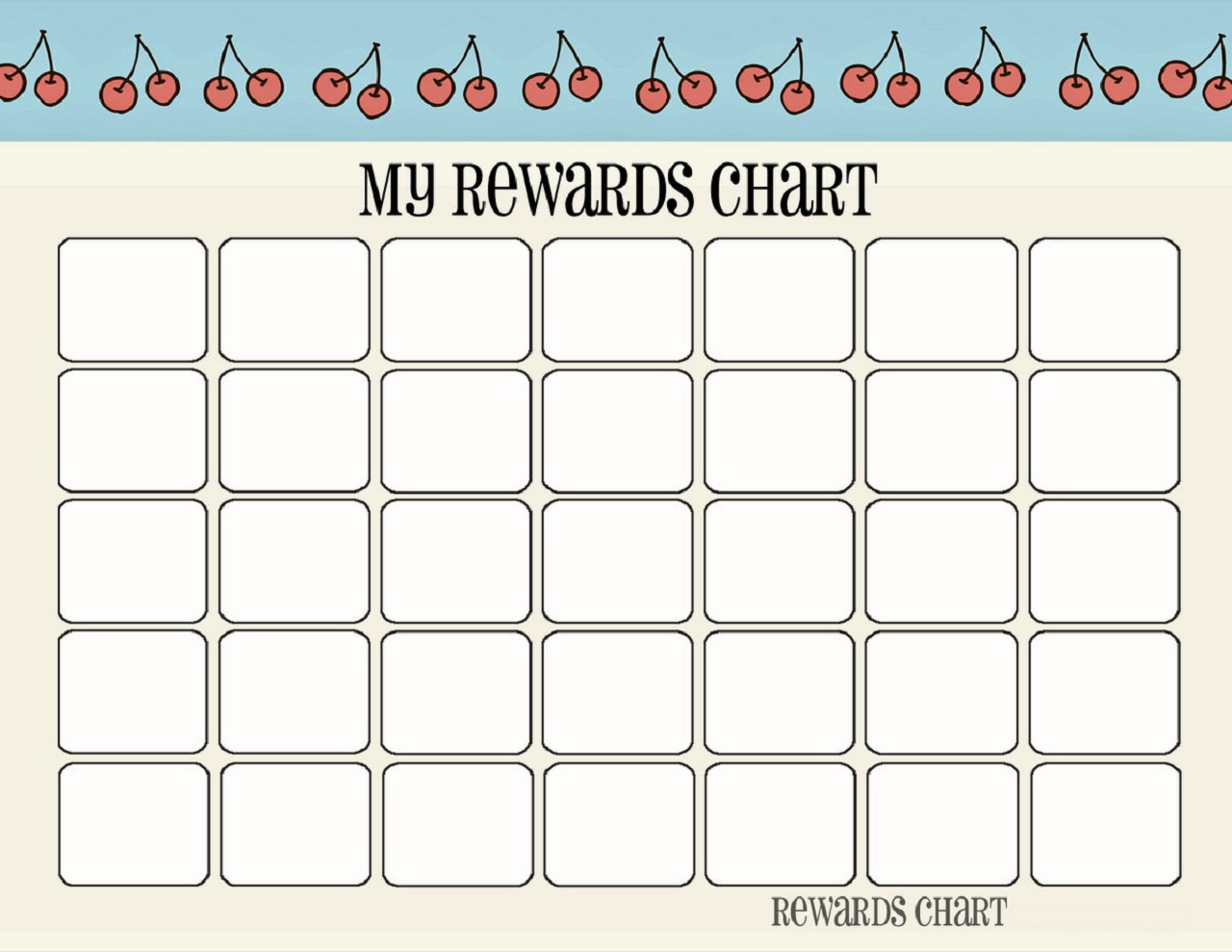 Free Printable Classroom Reward Charts