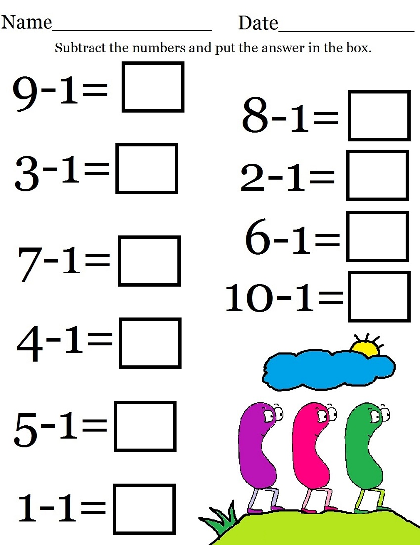 free fun math activities for kindergarten