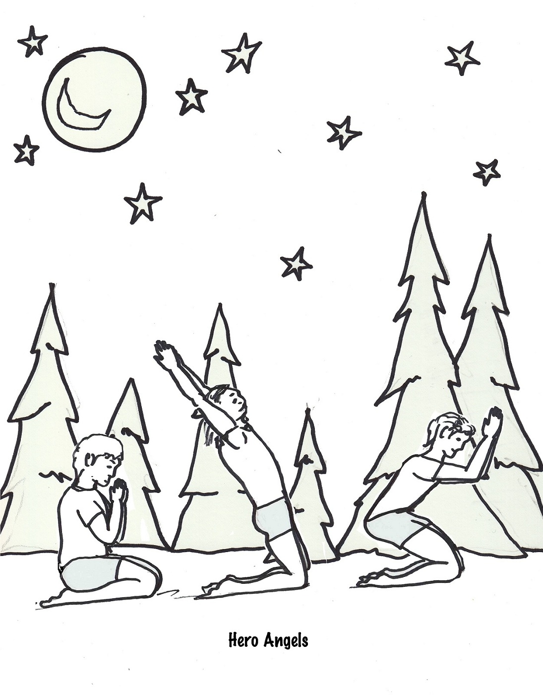 Yoga Coloring Pages to Print | Activity Shelter