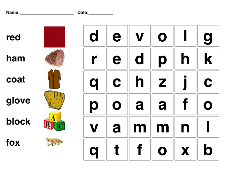 Puzzle Words For Brain Activity Activity Shelter