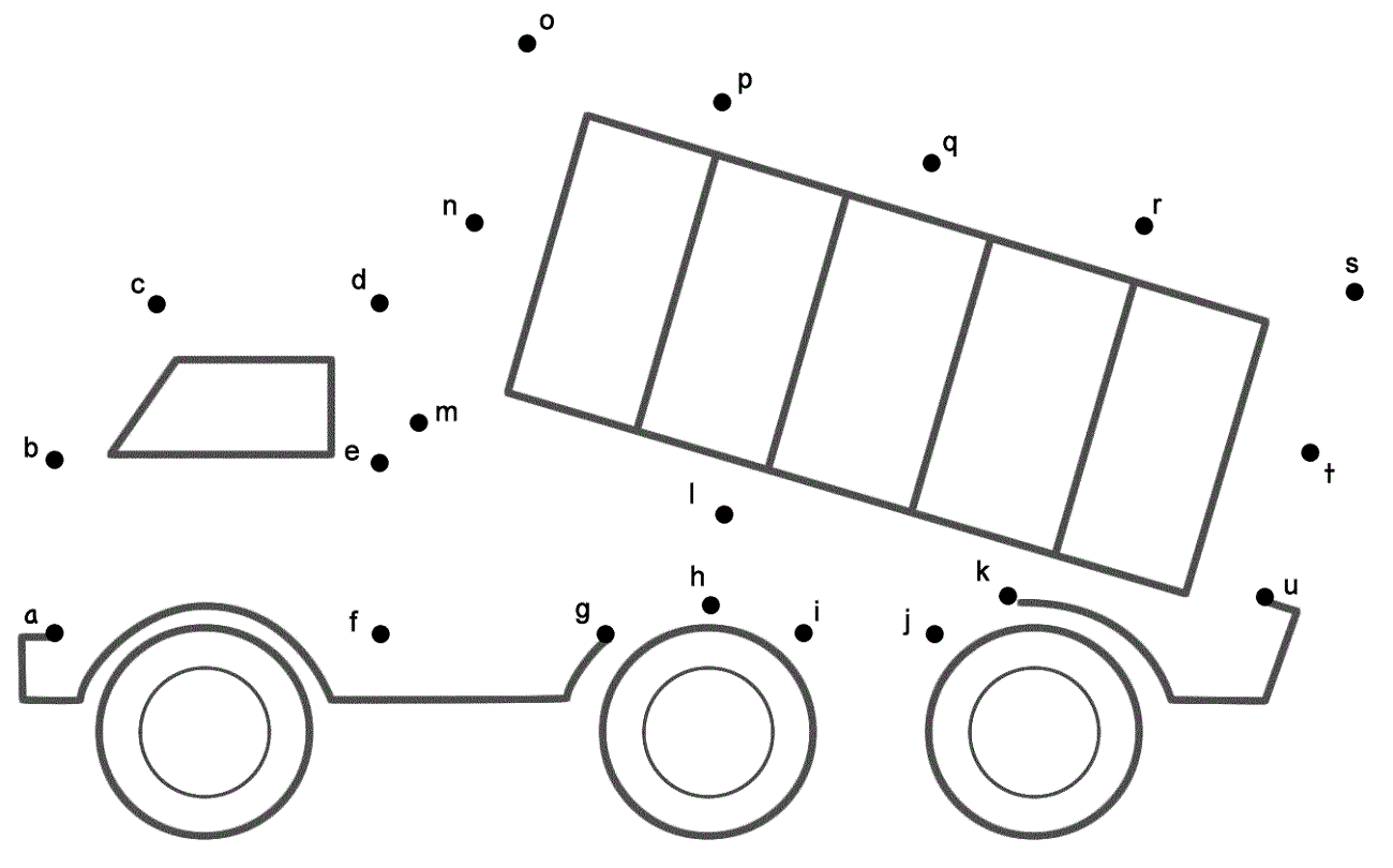 dot to dot for kids truck