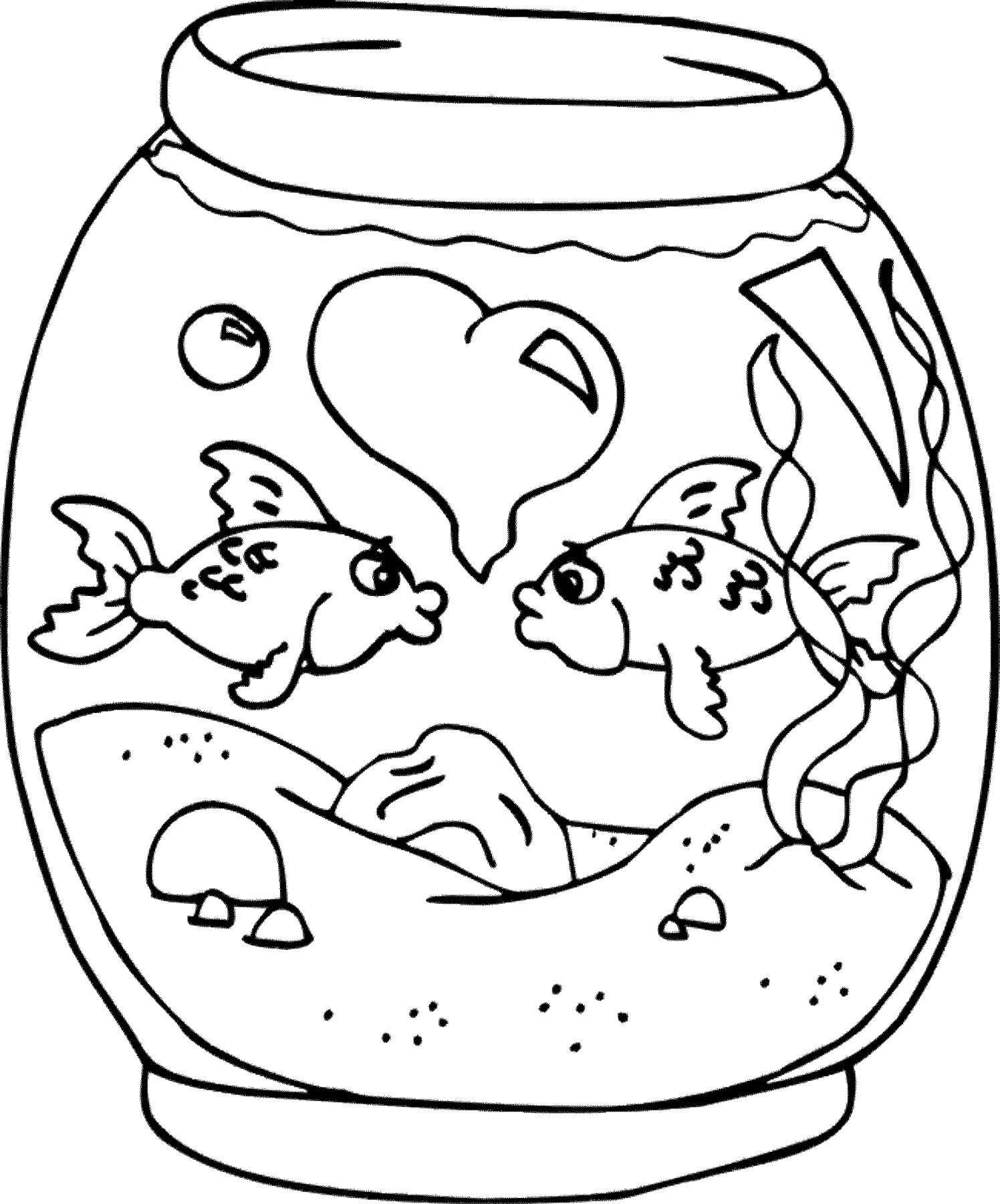 Fish Coloring Page 2020 Printable | Activity Shelter