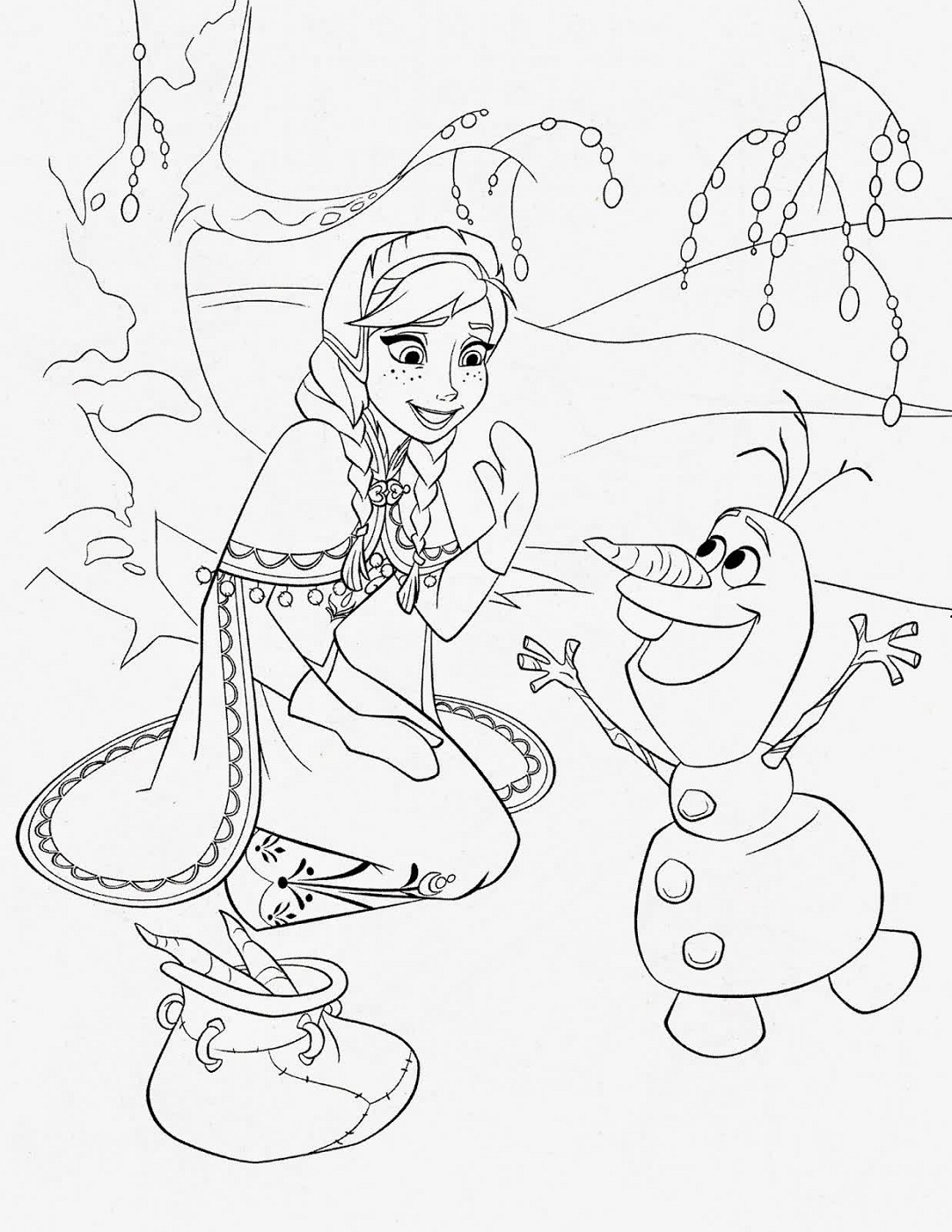 Frozen Worksheets Coloring Printable   Activity Shelter