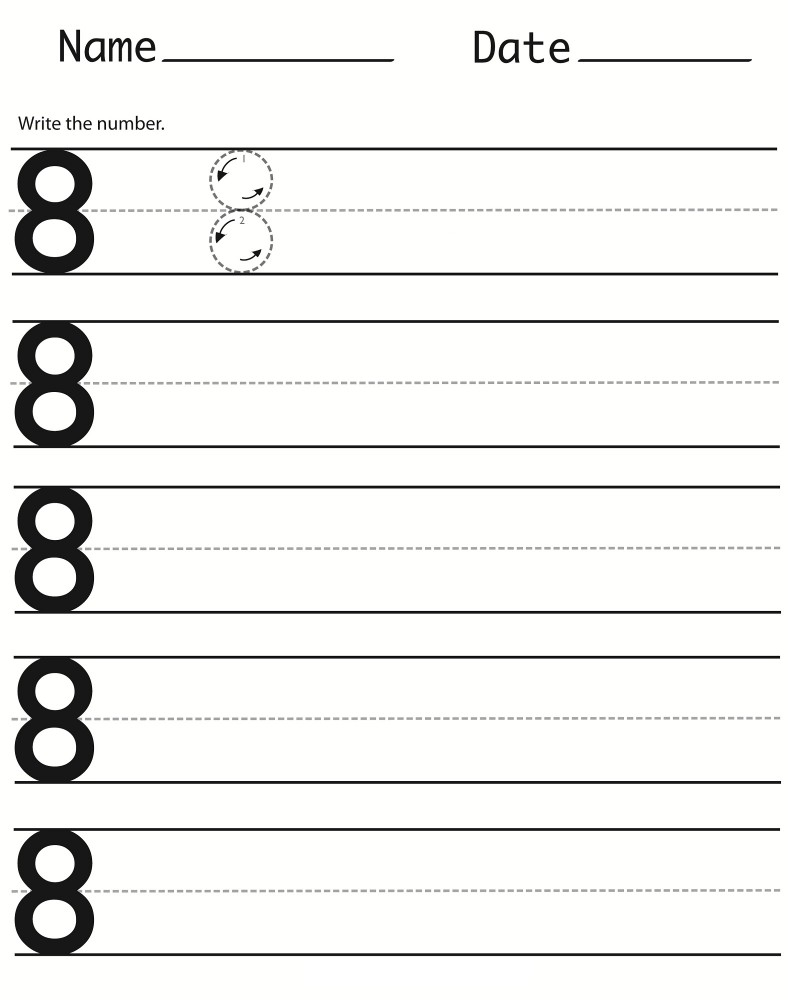 number 8 worksheet 2016