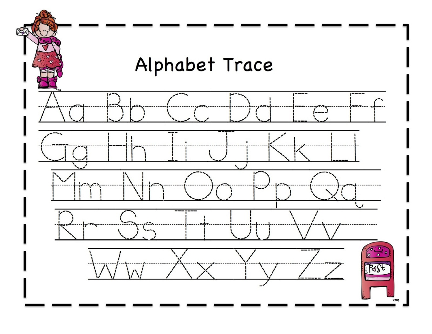 Printable Letters For Tracing