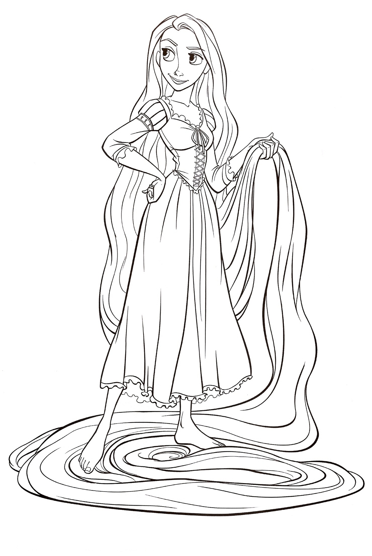 princess coloring pages