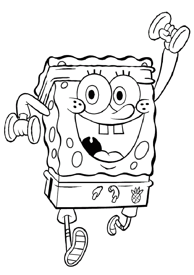 Spongebob Coloring Pages for Kids 2016 | Activity Shelter