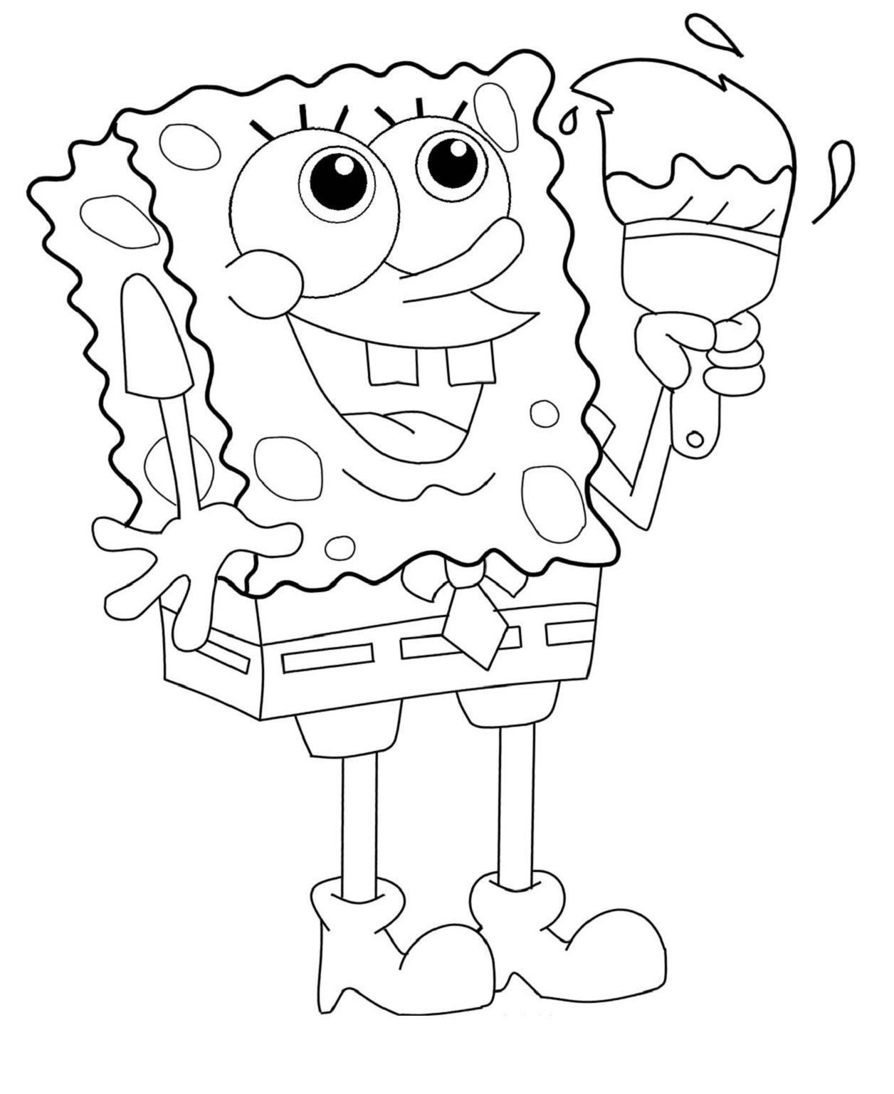 Download Spongebob Coloring Pages for Kids 2016 | Activity Shelter