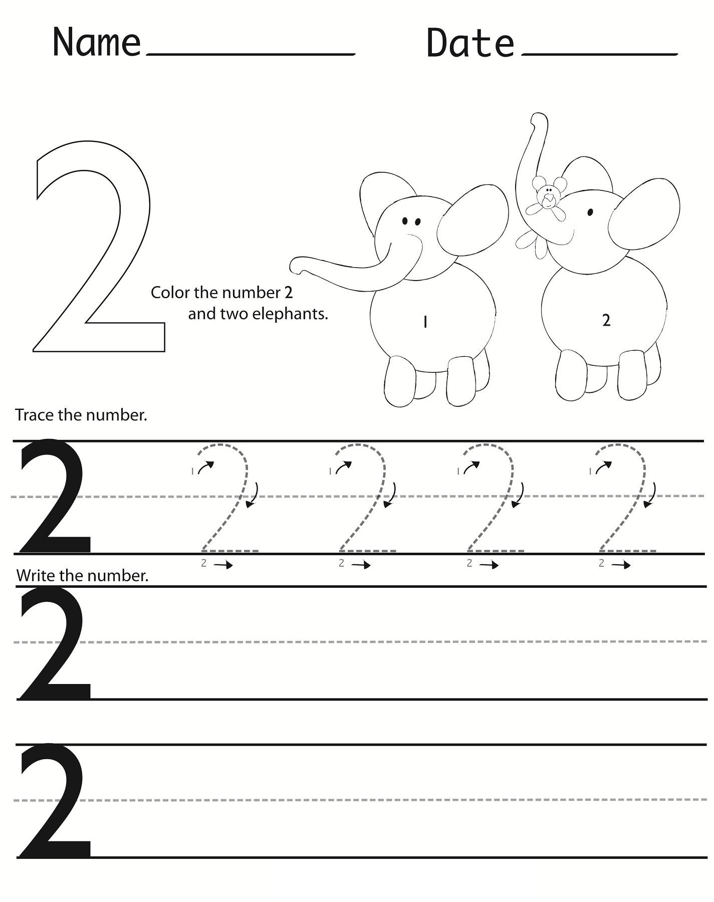 writing numbers worksheets for kids