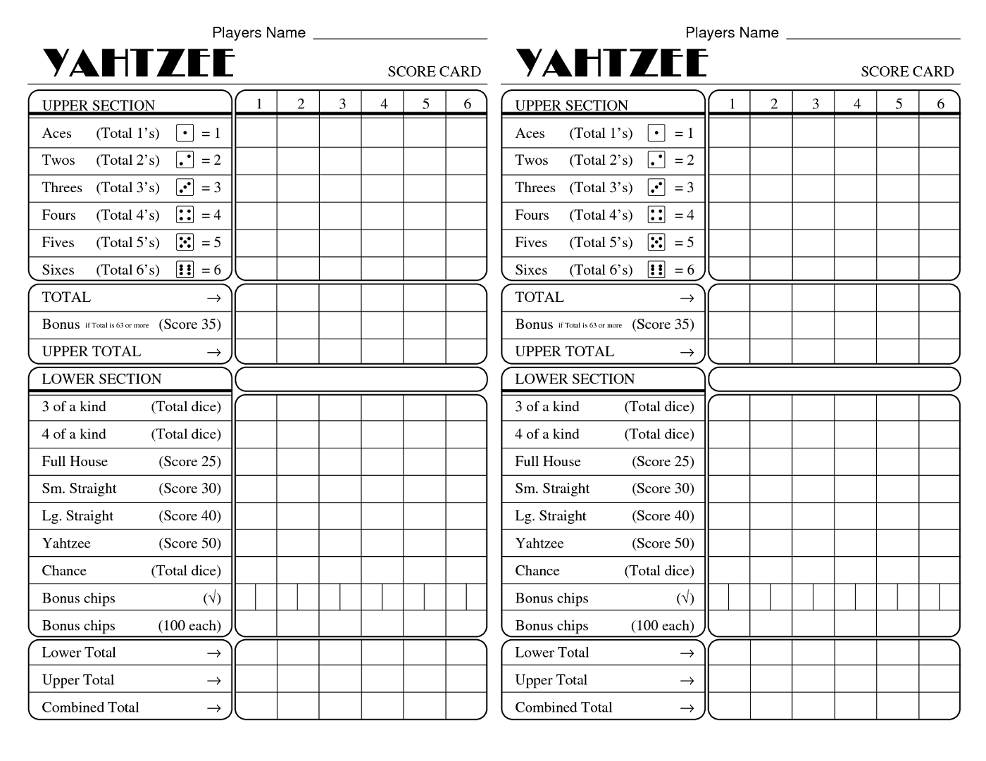 10-best-printable-triple-yahtzee-score-pads-printablee