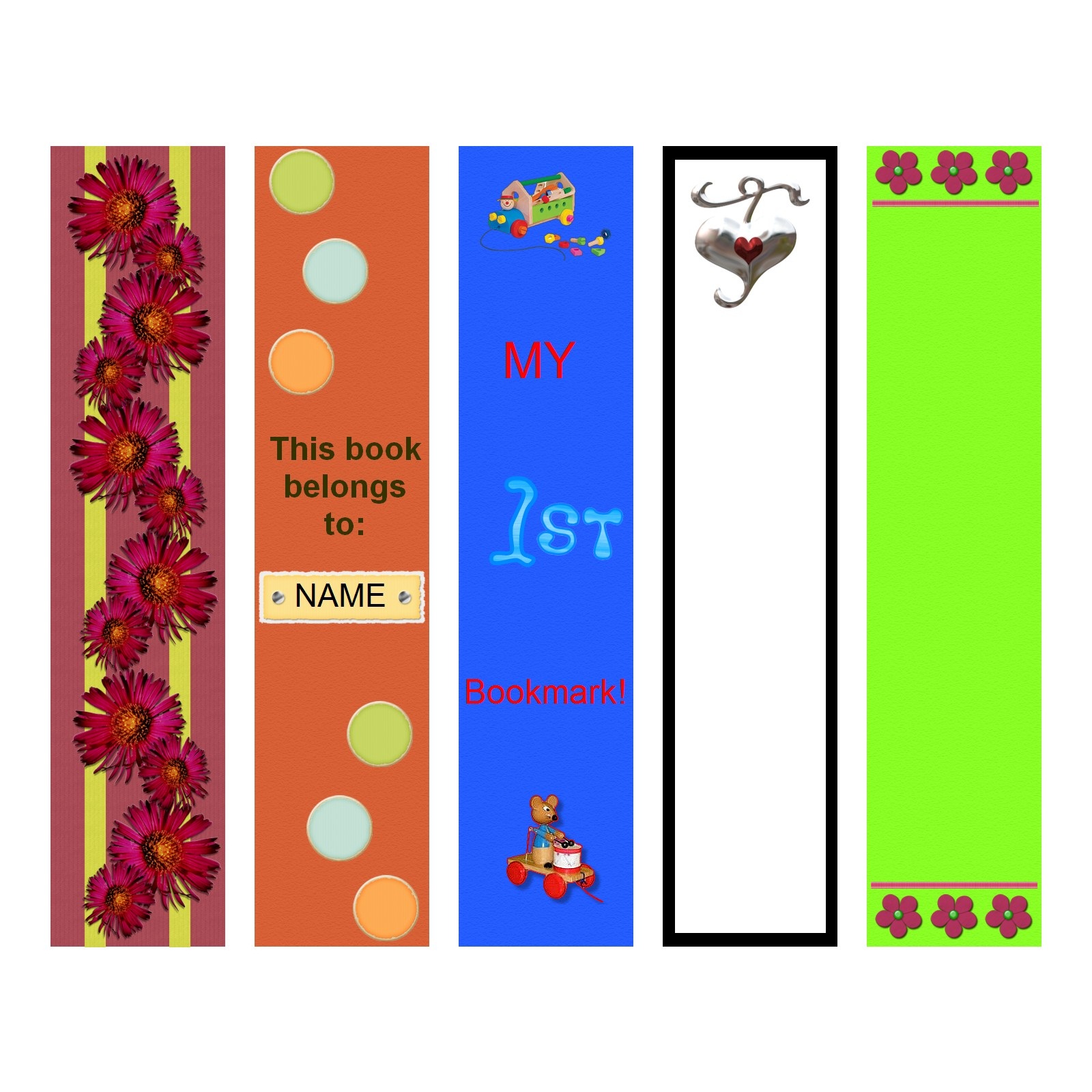 Bookmark Template to Print  Activity Shelter Inside Free Blank Bookmark Templates To Print