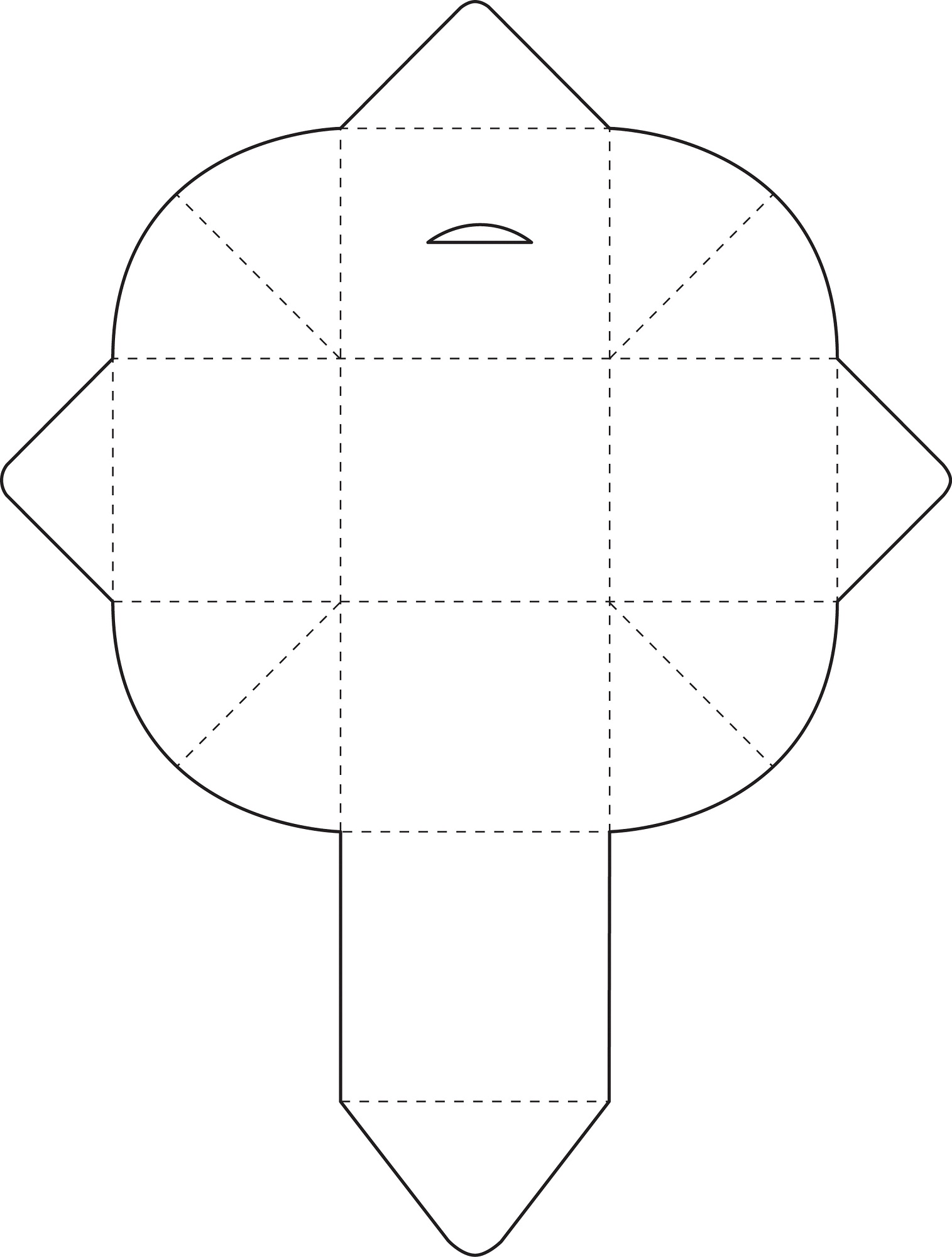 Box Template Printable Activity Shelter