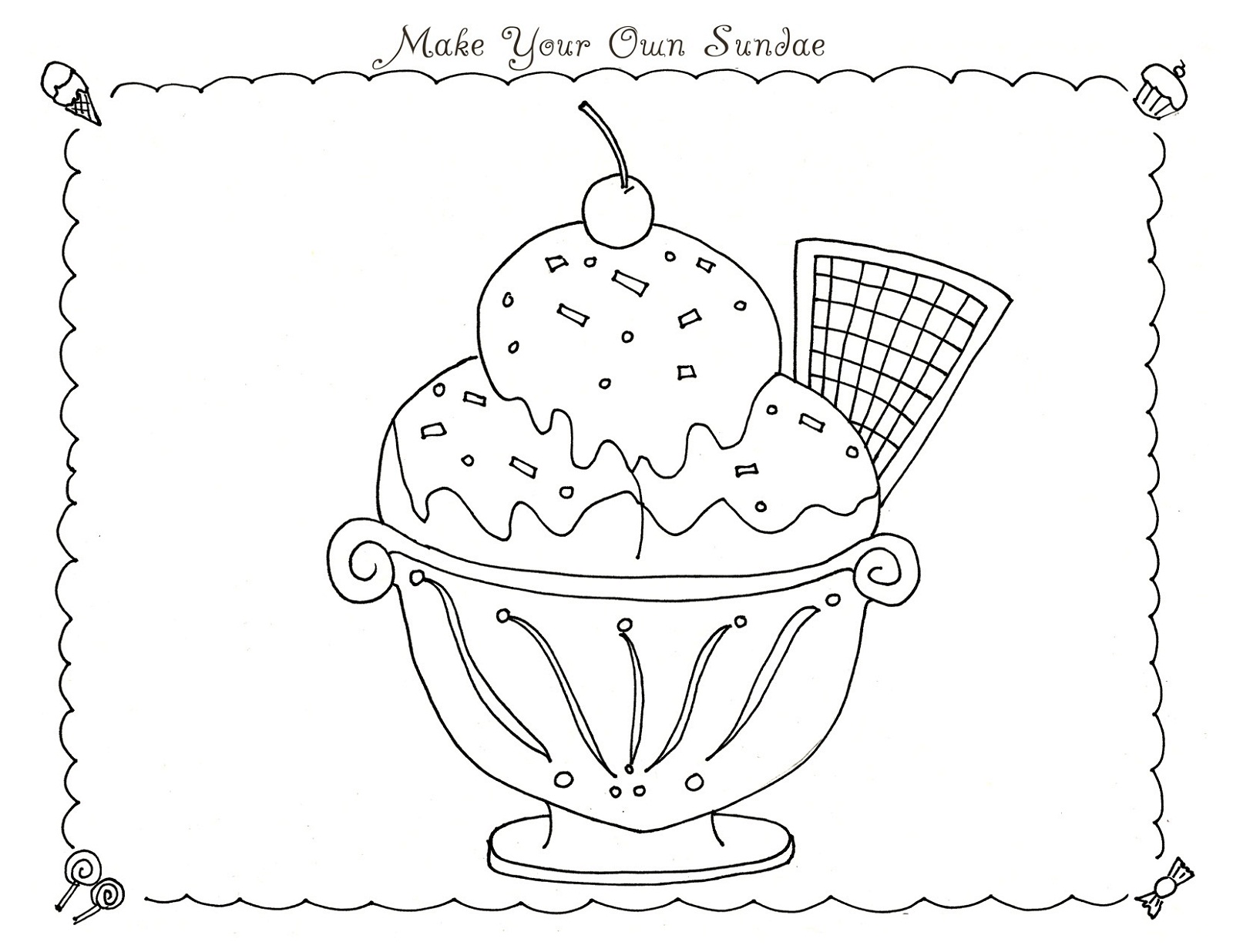 candyland coloring pages printable
