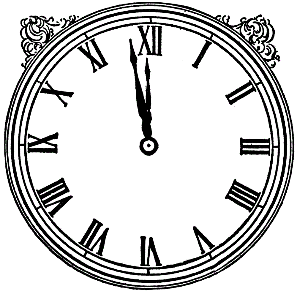 clock face printable cinderella