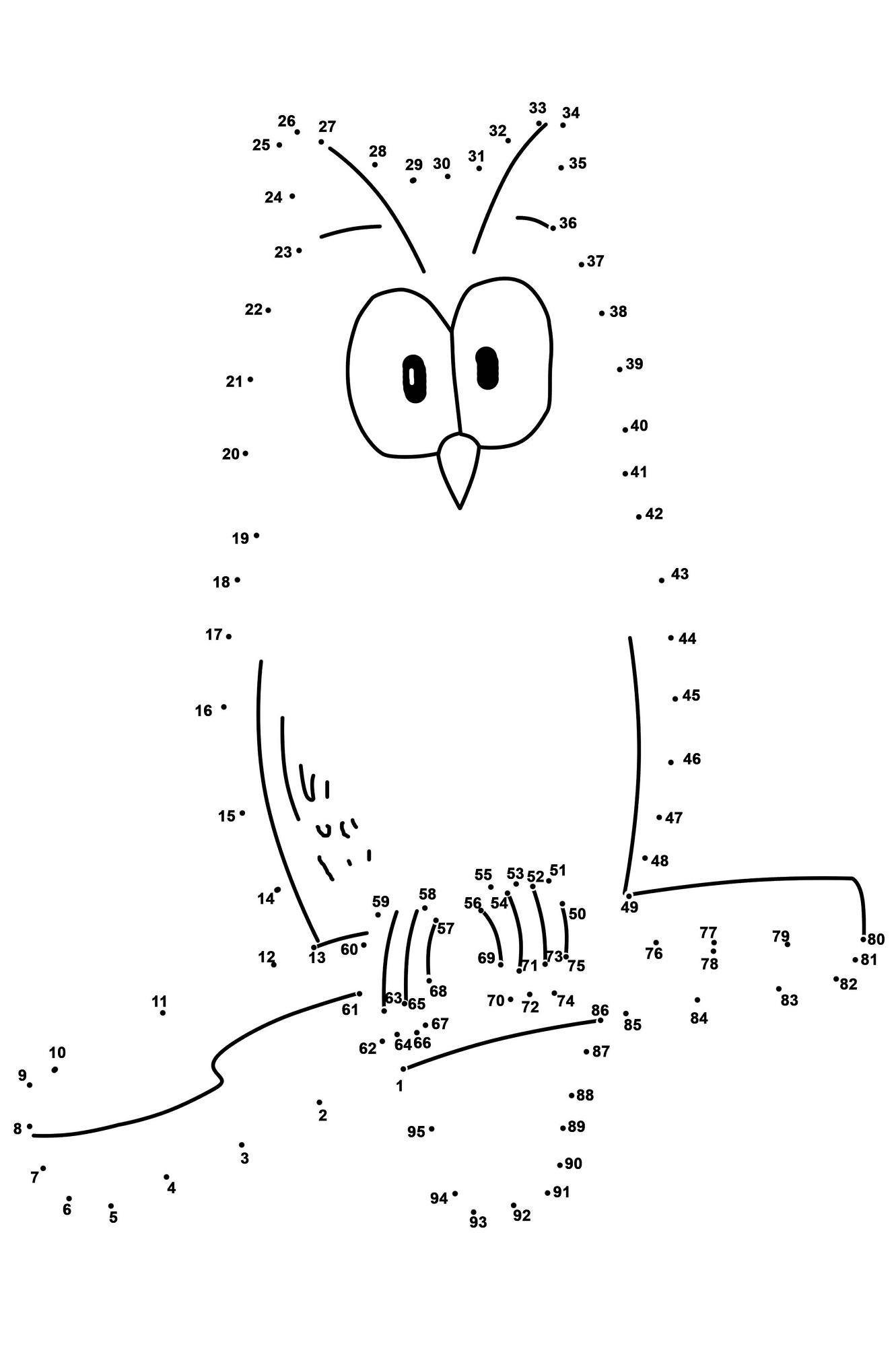 Dot To Dot Printables Free For Adults Verbinden Cijfers Kleurplaat Versteckte Puntos Hond Tekening 5th Zahlen Punkte Omnilabo Nummertjes Conectar Letscolorit Estimulacion Cognitiva Numeros Punten Kunstunterricht Kostenlose