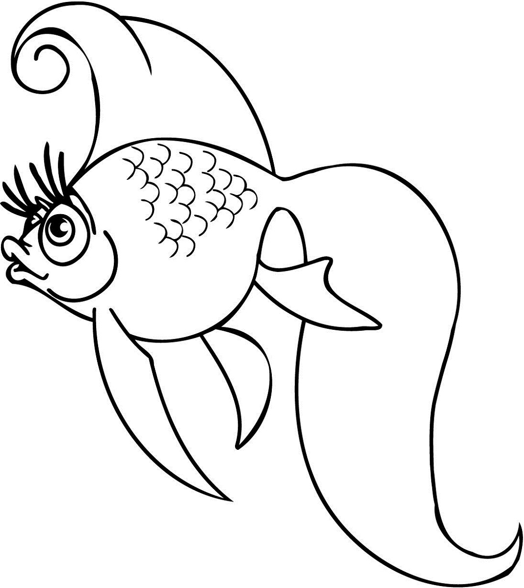Fish Color Sheet Printable Activity Shelter