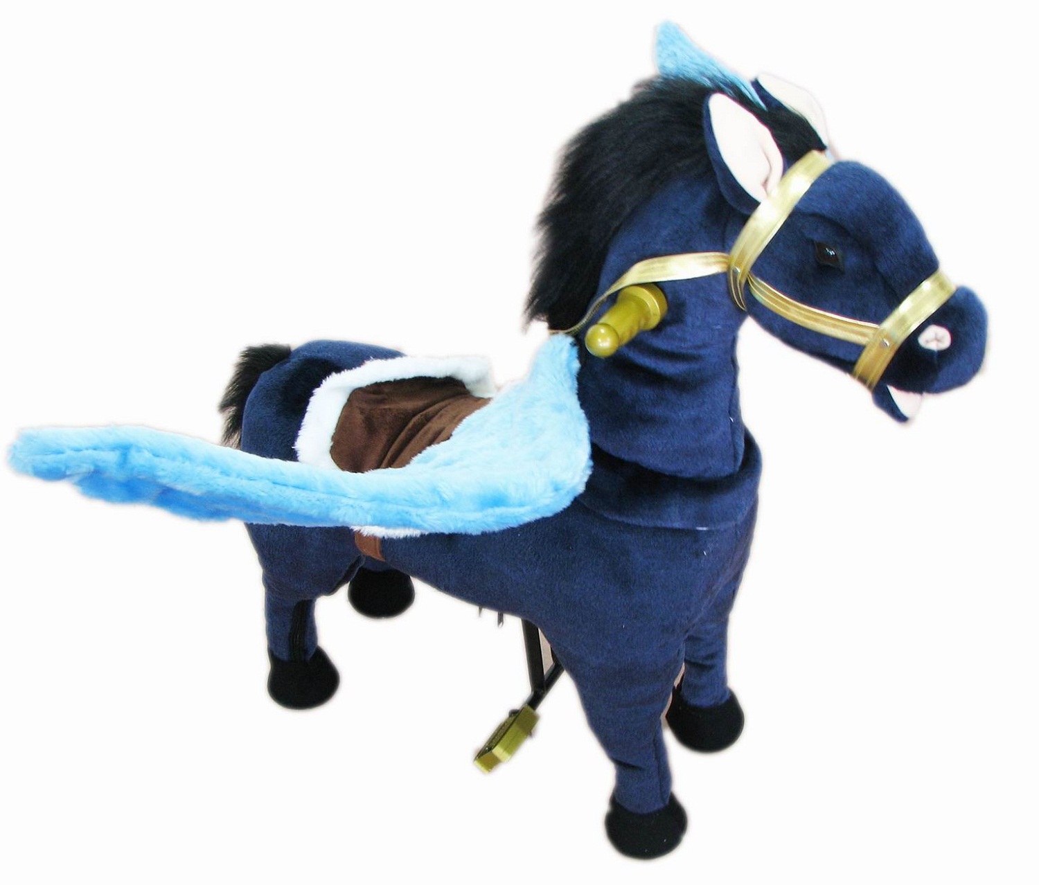 horse pictures for kids blue