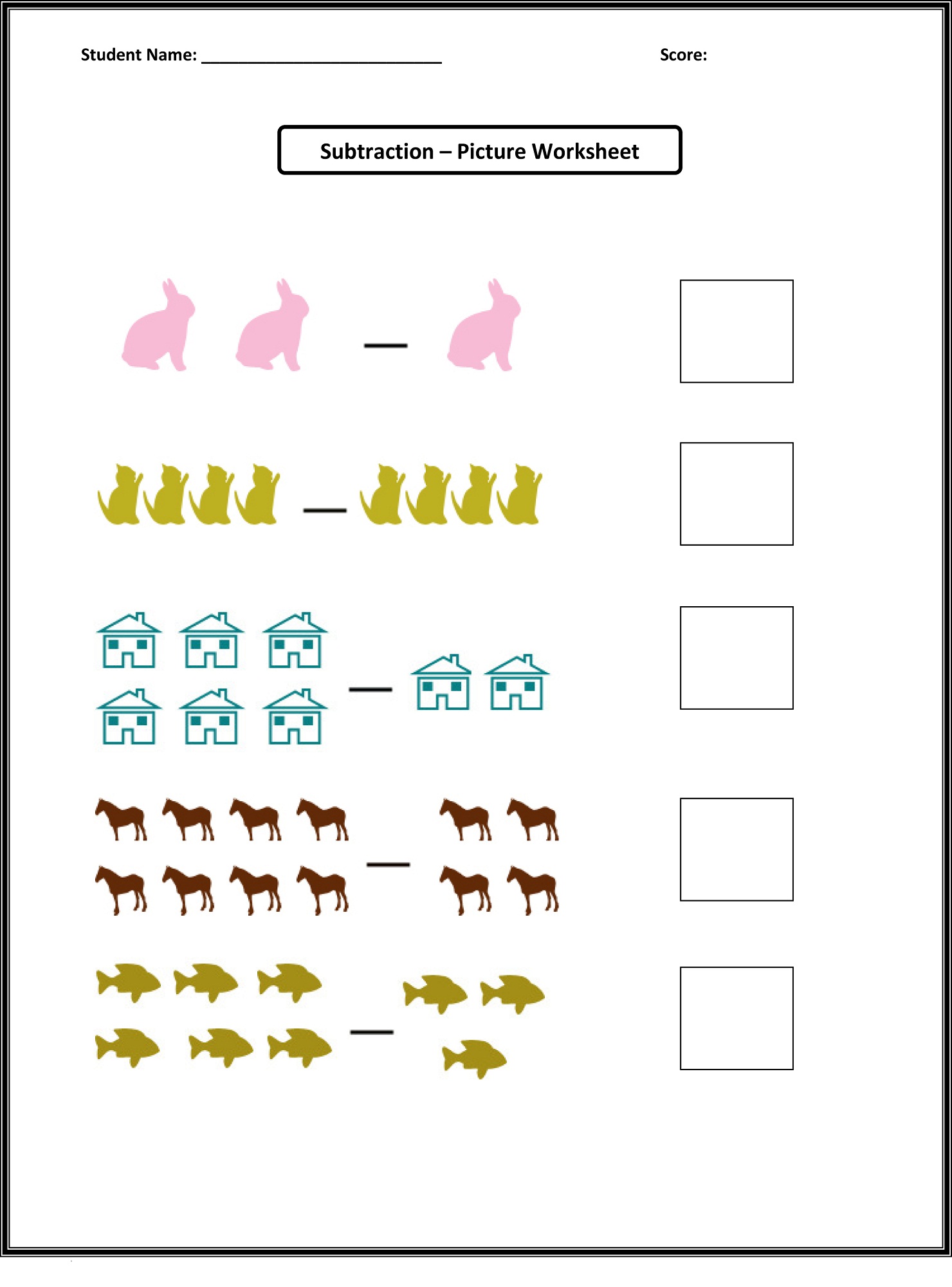 Toddler Worksheet Printables Free