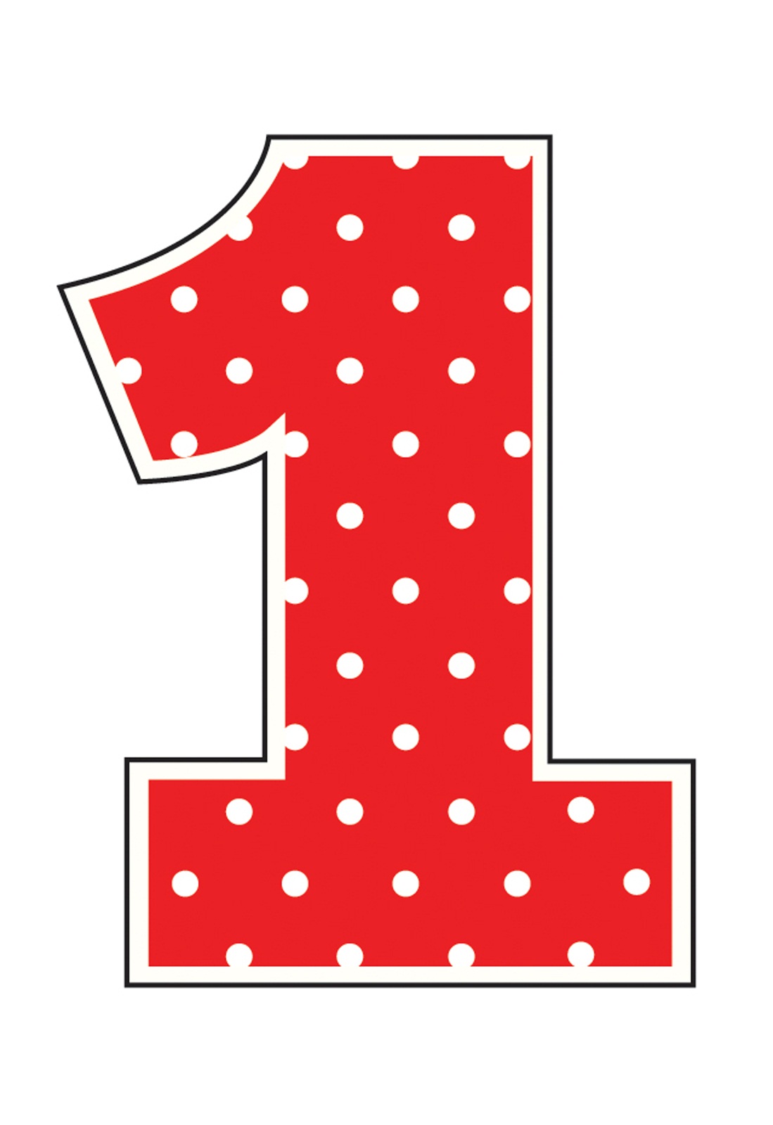 Picture Of Number 1 Printable Activity Shelter Free Cliparts Number 