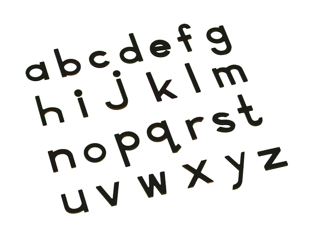 small alphabet letters free