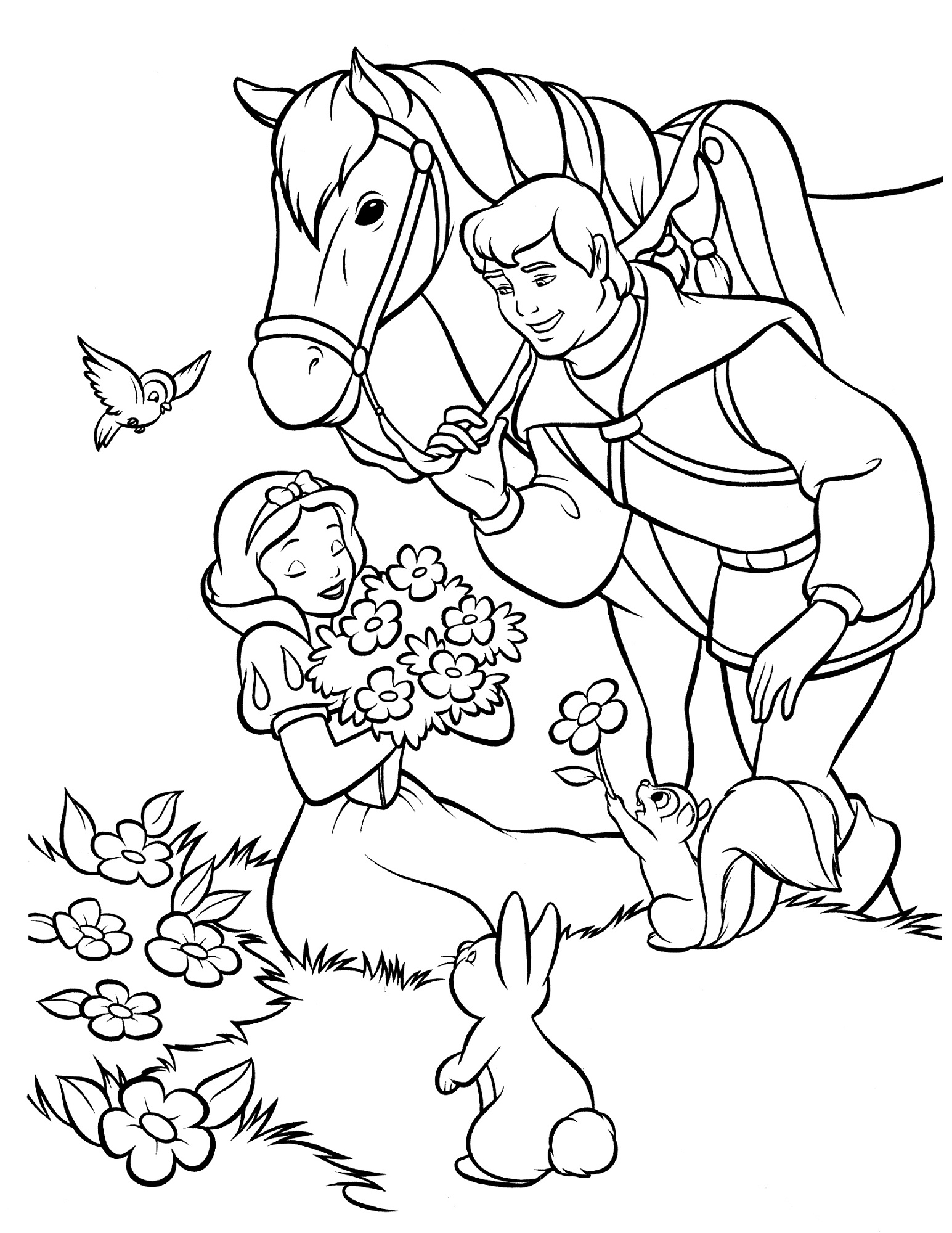 Snow White Color Pages To Print Activity Shelter Snow White Color Pages To Print Activity Shelter