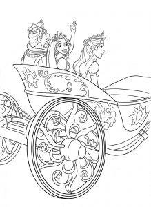 Tangled Coloring Pages Printable | Activity Shelter