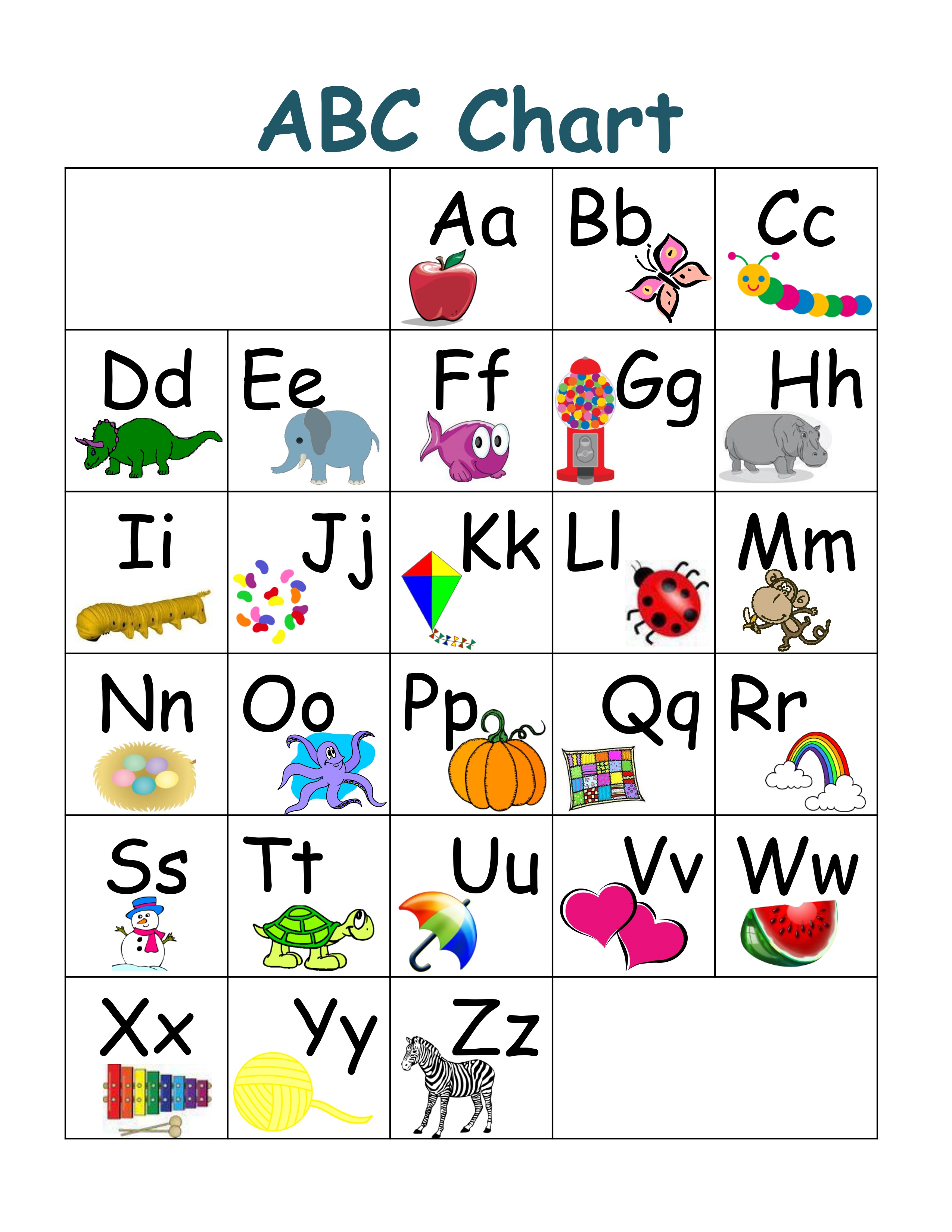 Free Abc Printables