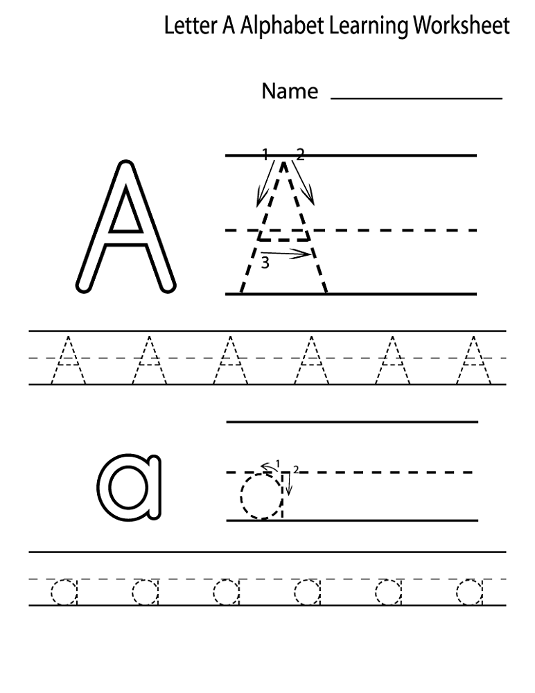 Alphabet Worksheets for Preschoolers | Activity Shelter