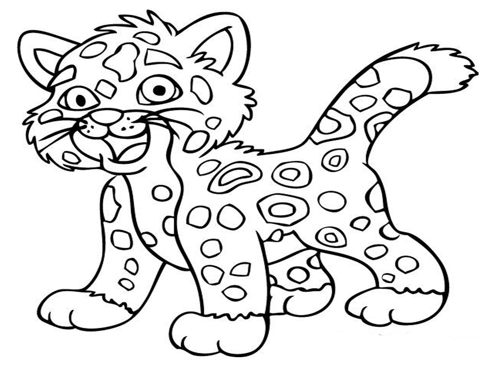 coloring pages printable tiger