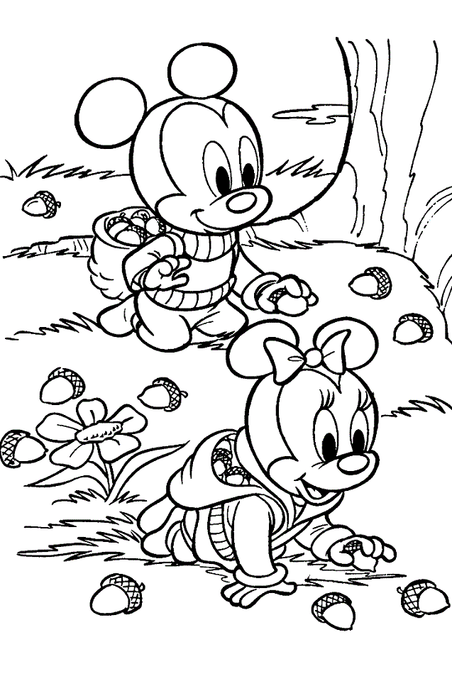 Download Adorable Fall Coloring Pages for Children | Activity Shelter