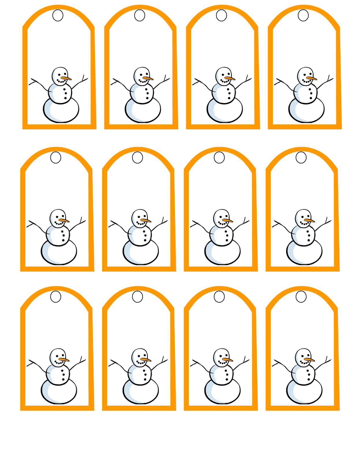 free printable gift tags free