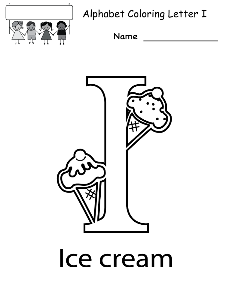 Letter I Worksheets to Print | Activity Shelter