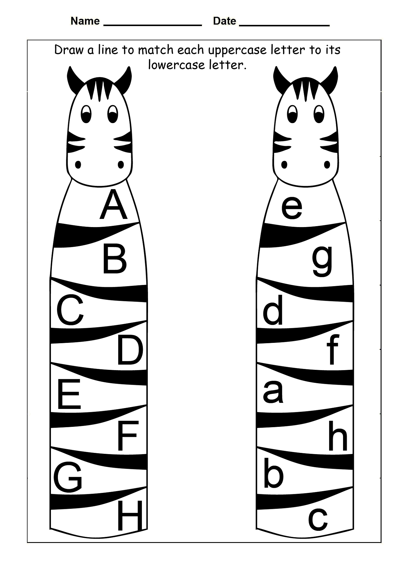 lowercase letter worksheets for kindergarten