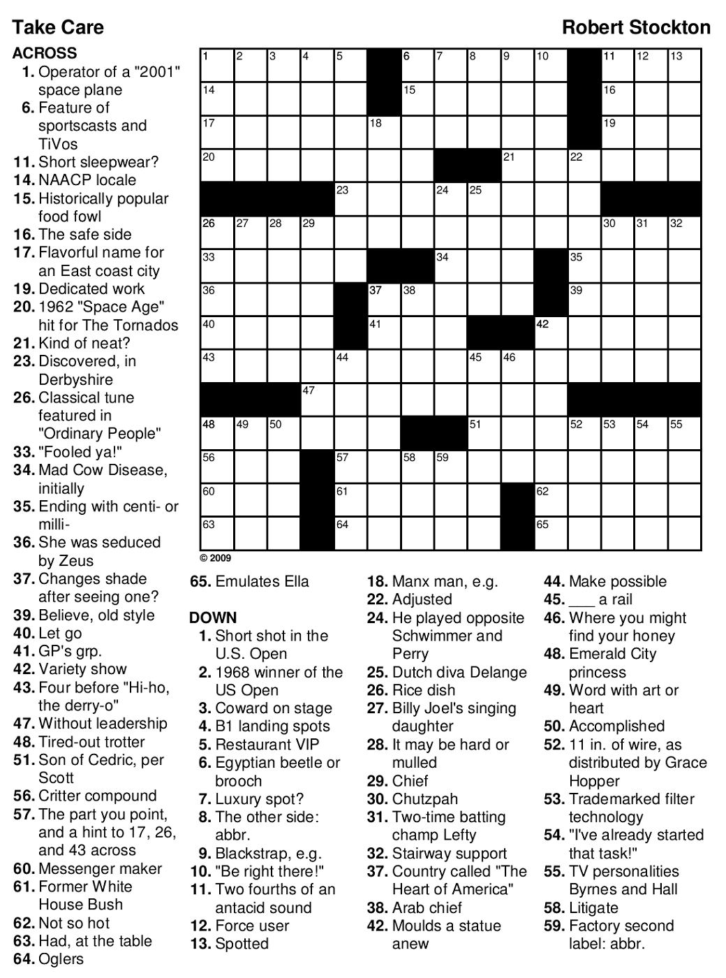 Crossword Crossword