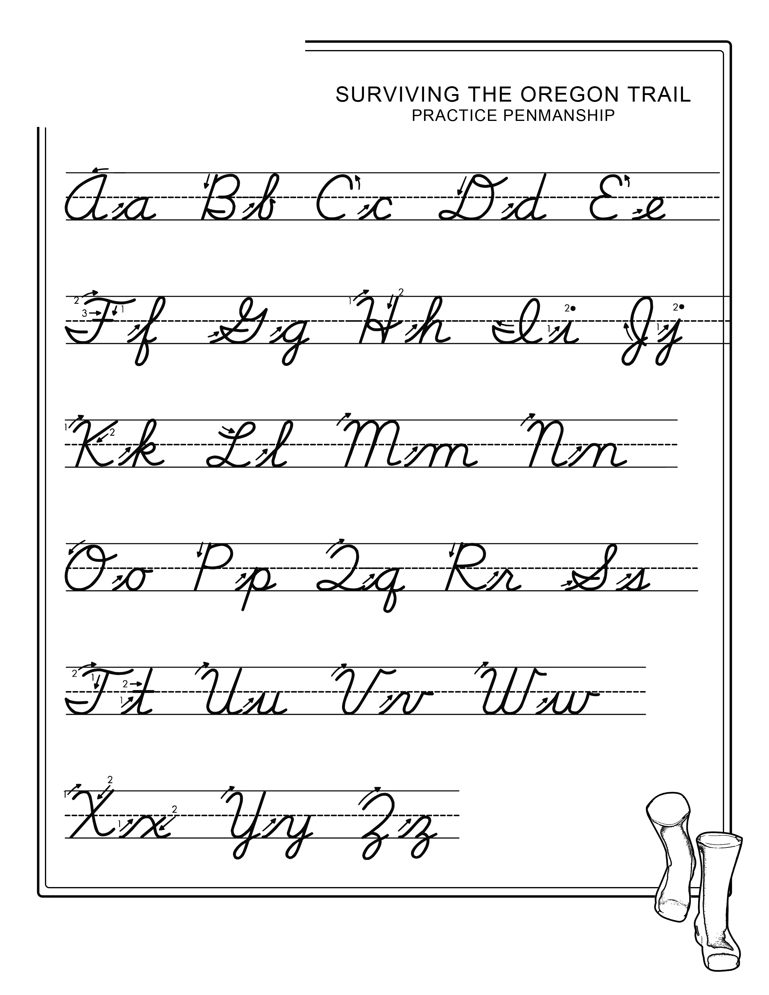 Abc Writing Sheet Free Printable