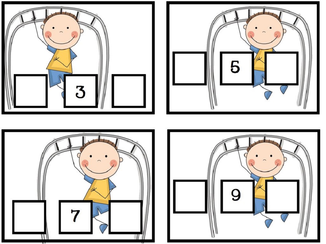 before and after number worksheet counting