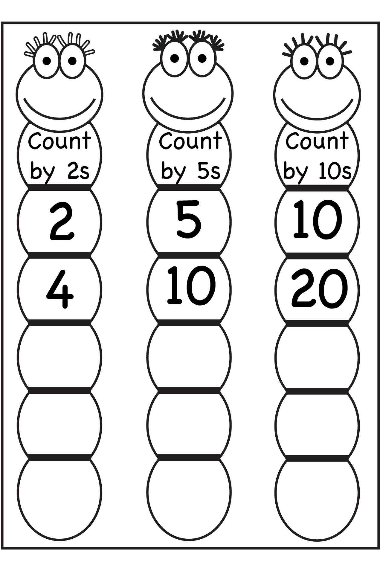 before and after number worksheet for math