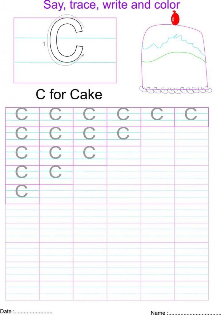 Printable Capital Letters Worksheets | Activity Shelter