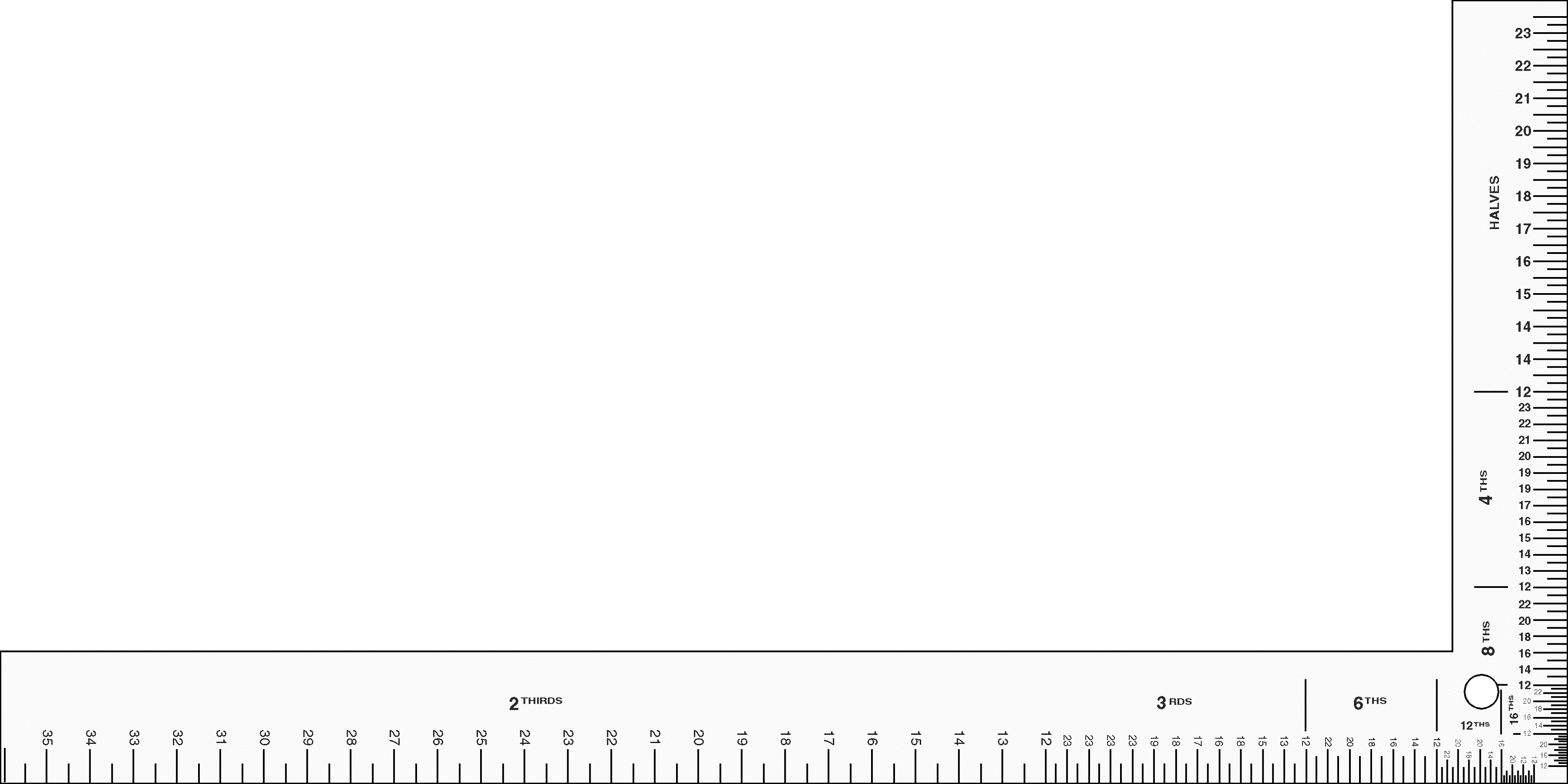 elapsed time rulers template