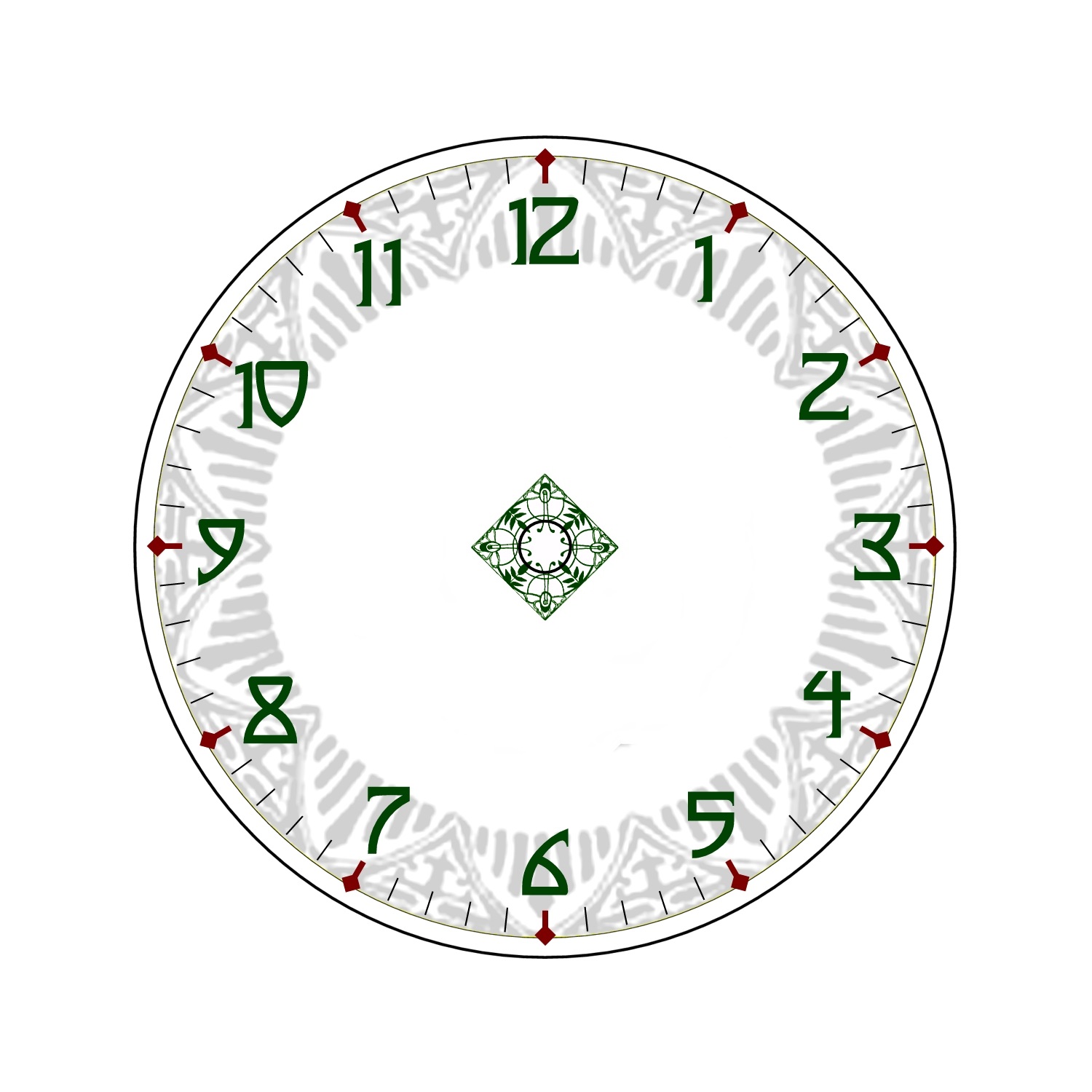 5 Free printable clock faces (PDF) - ESL Vault