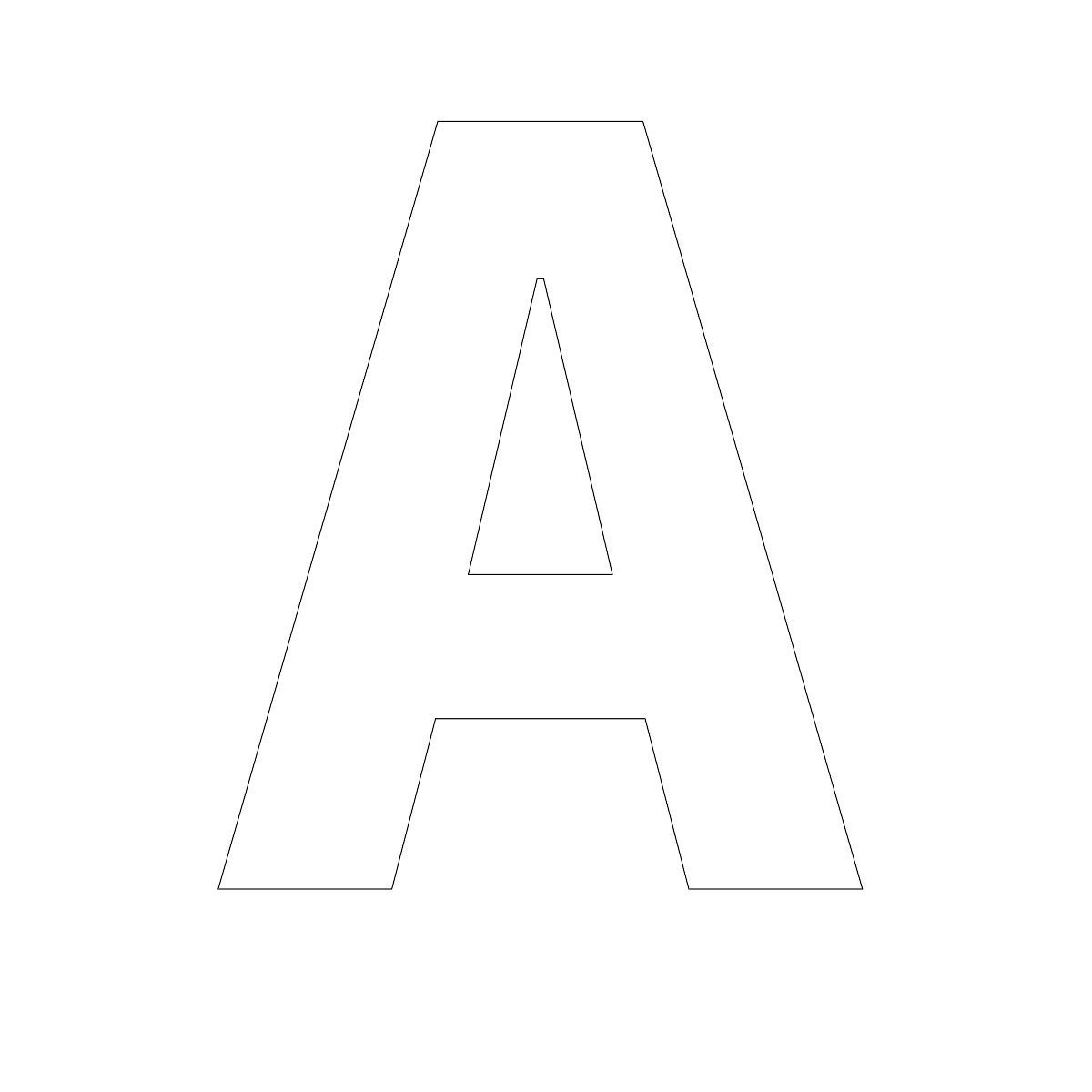Free Printable Letters | Activity Shelter
